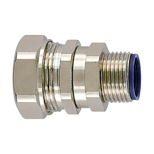 Hellermann Tyton metalen compressiekoppeling met draaiend buitendraad ip68 Ø20MM M20