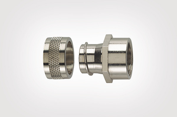 Hellermann Tyton metalen koppeling met star binnendraad Ø32MM M32