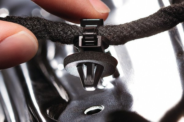 HellermannTyton SFT-Series Bevestigingsband Met spreidanker, schotel en afdichting 200x4,6 HS-zwa