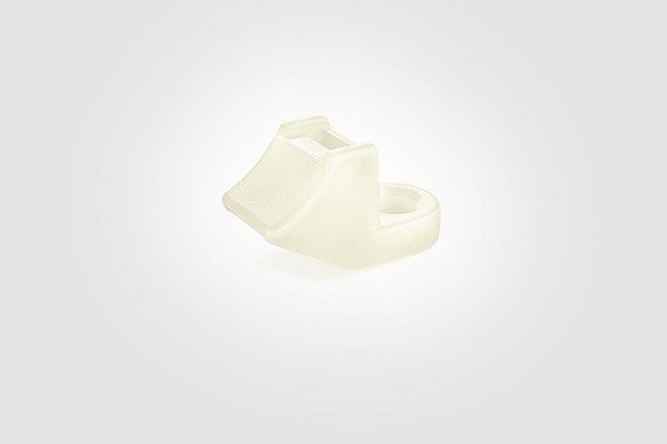 HellermannTyton CL-Series Bevestigingszadel Schroefbaar 27,3x12,5x16,0 uv-zwart