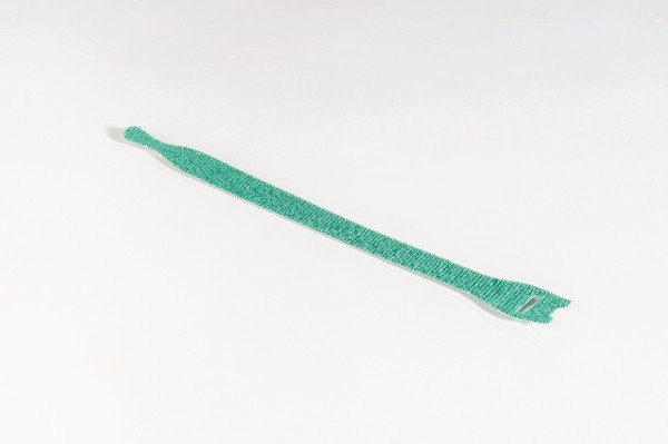 HellermannTyton TexTie Bundelband Klittenband 200x12,5 groen blister 10 ST.