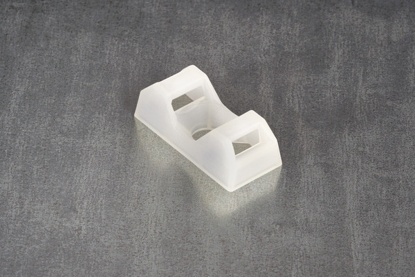 HellermannTyton Q-TIE Schroefzadel 21x9,5 transparant zak 100 ST.