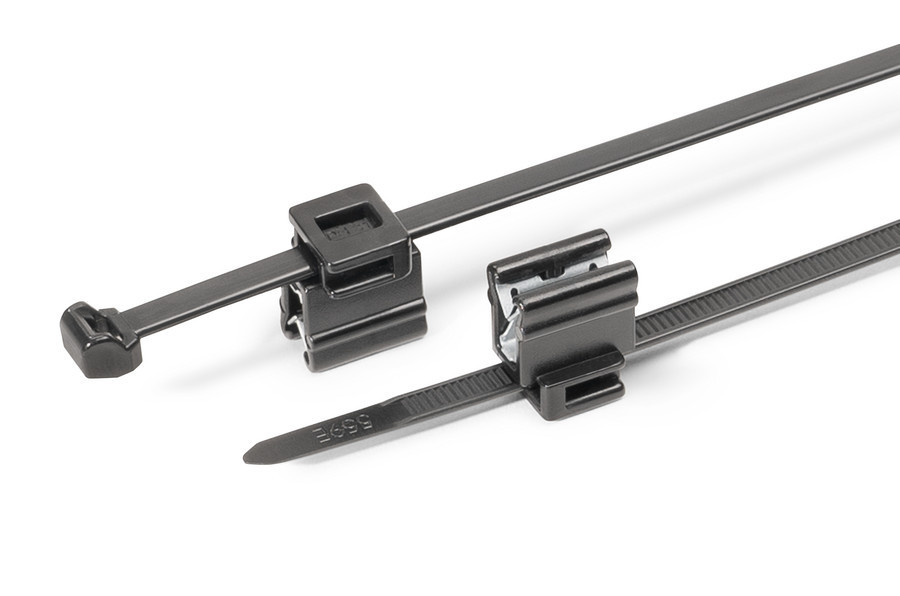 HellermannTyton EC-Series Bundelband Klemvoet 1-3MM 200x4,6 uv-zwart zak 100 ST.