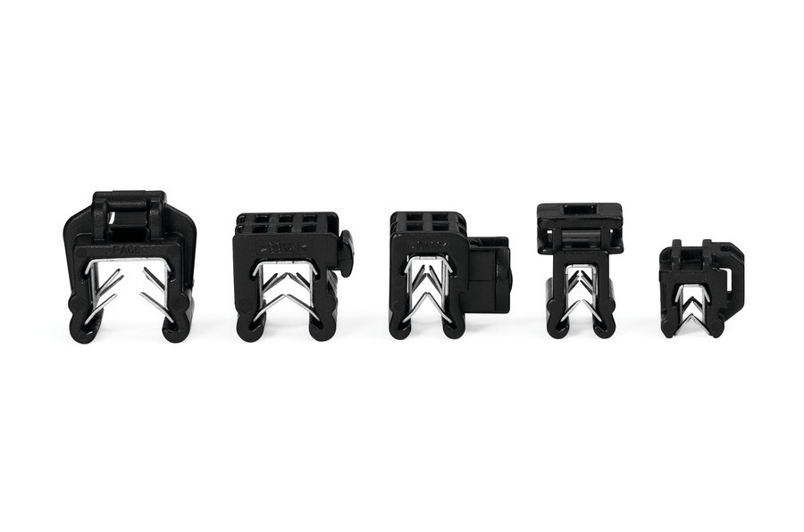 HellermannTyton EC-Series Bundelband Klemvoet 1-3MM 200x4,6 uv-zwart zak 100 ST.