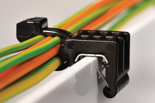 Hellermann Tyton T-series kabelbundelband kunststof 2,5x100mm zwart