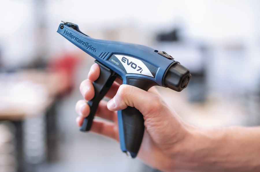 HellermannTyton EVO Ergonomisch Handgereedschap kunststof bundelbanden max. 4,8 MM