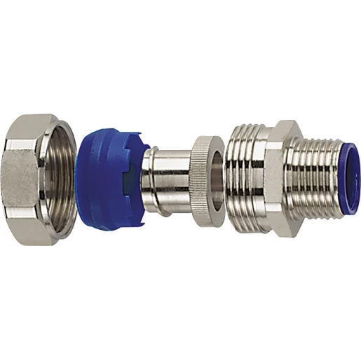 Hellermann Tyton metalen compressiekoppeling met star buitendraad ip68 Ø50MM M50