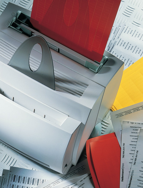 HellermannTyton HELATAG Labels Voor typeplaatjes 15,2x6,4 materiaal 1102 laserprinter pak 1000