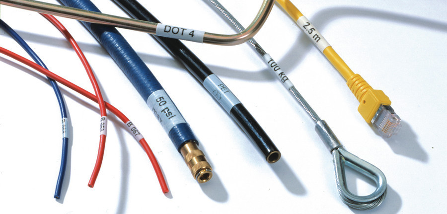 HellermannTyton HELATAG Zelflaminerende Labels 67,7x25,4x19,1 materiaal 1104 laserprinter pak