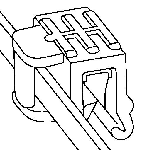 Hellermann Tyton T-series kabelbundelband kunststof 4,6x200mm zwart