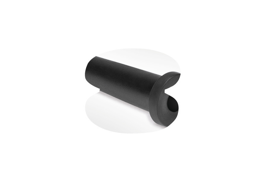 HellermannTyton HV-Series Knikbeschermingstule PVC zwart Ø5,5-in Ø5,3-uit zak 1000 ST.