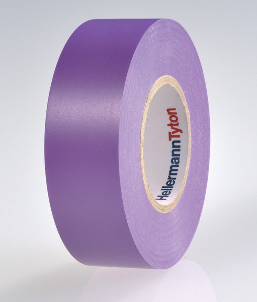 HellermannTyton HelaTape Isolatietape PVC 19MM / rol 20M violet