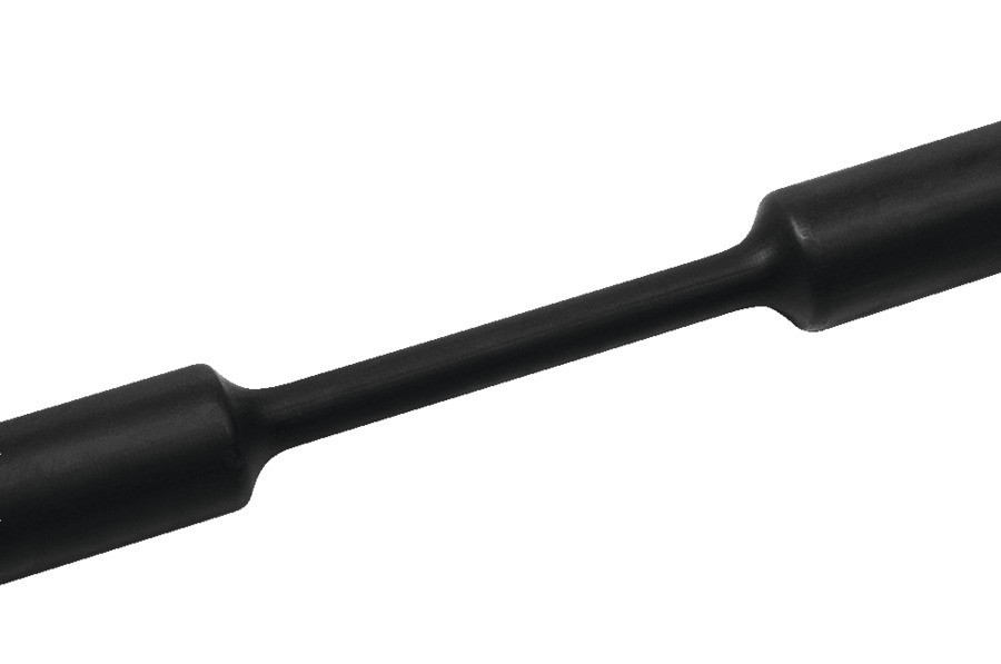 HellermannTyton TF31 Krimpkous 3:1 flexibel 1,5/0,5 zwart rol 30 M