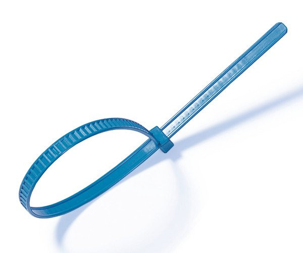 HellermannTyton LR55-Series Bundelband Hersluitbaar 196x4,8 blauw zak 25 ST.