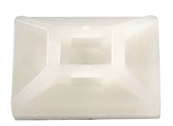 HellermannTyton MB-Series Plakzadel Transparant 29x29mm zak 100 ST.