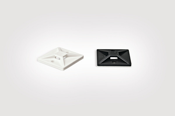 HellermannTyton MB-Series Schroefzadel Transparant 19x19mm zak 100 ST.