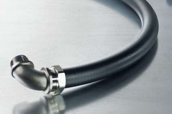 HellermannTyton HelaGuard Metalen Beschermslang vloeistofdichte PVC-mantel grijs Ø20MM rol 25M