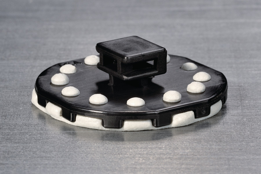 HellermannTyton Verlijmbaar Zadel 36x36 HS-zwart