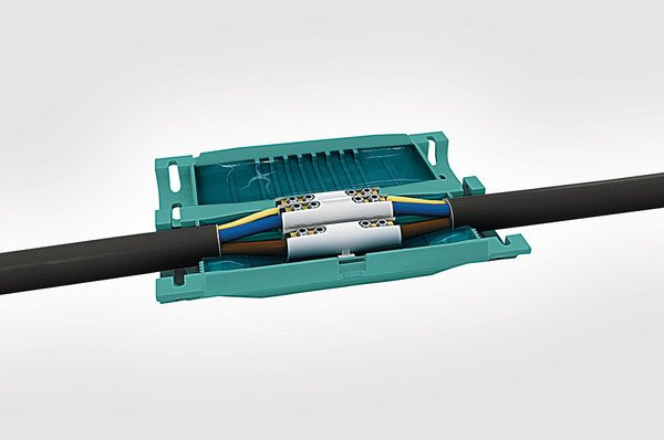 HellermannTyton Relicon Gelmof, 3x16 T/M 5x25 met verbinder karton 1 set