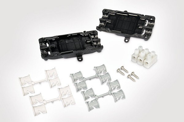 HellermannTyton Relicon Gelmof, aftakmof, hoofdkabel 3 X 1,5 MM² - 3 X 4 MM² / aftakkabel 3 X