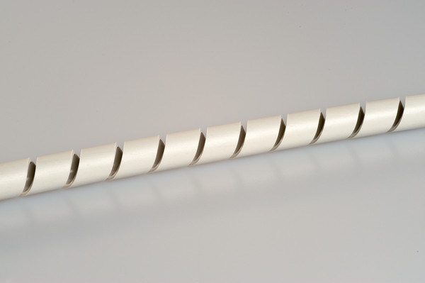 HellermannTyton Spiraalslang 4MM polyethyleen vlamvertragend zwart rol 30 M