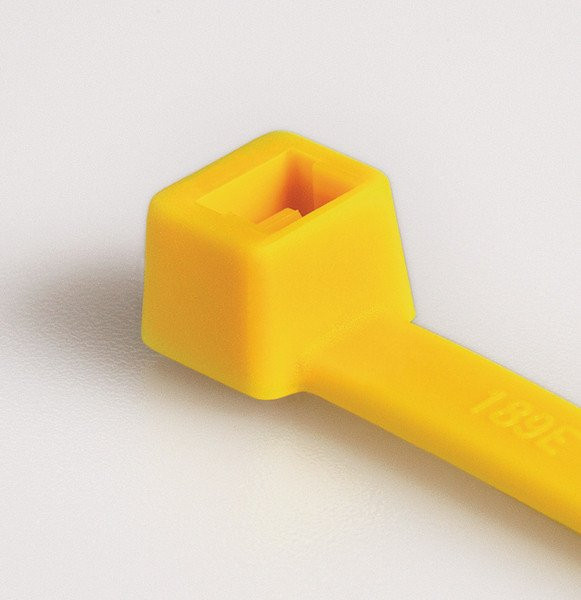 HellermannTyton T-Series Bundelband 100x2,5 geel zak 100 ST.