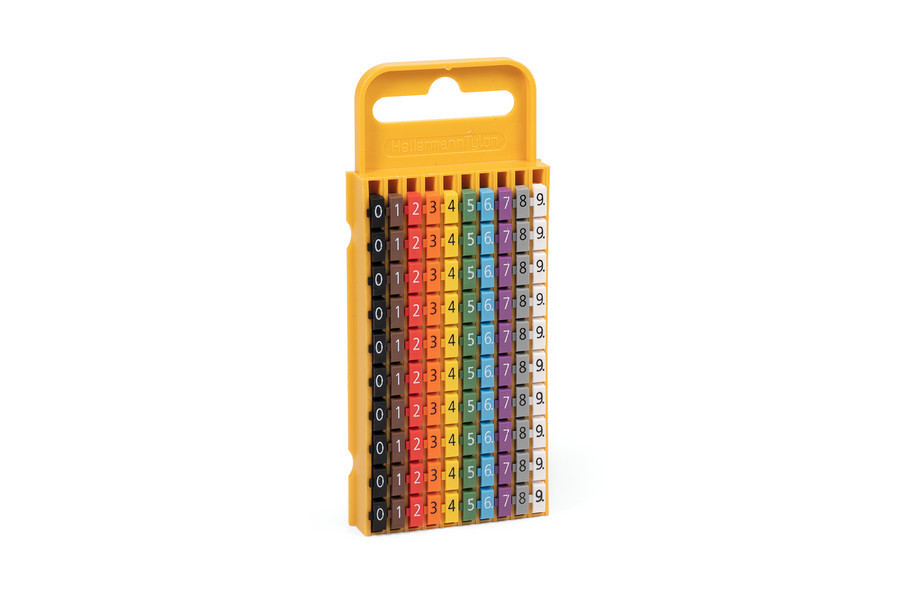 HellermannTyton WIC-Series Markeringsclip Karton 500 clips