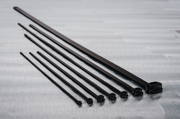 HellermannTyton X-Series Bundelband Afgeronde sluitkop 535x13 uv-zwart zak 50 ST.