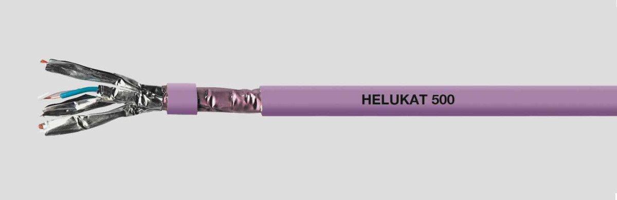 Helukabel Copper data cables HELUKAT® Helukat 500 F/FTP LSZH 4x2xawg23/1 (Ø 7,5MM)