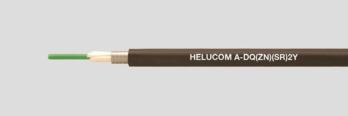 Helukabel Fiber Optic Cables HELUCOM® Helucom A-DQ(ZN)(SR)2Y 12e9/125?M (Ø 9,5MM)