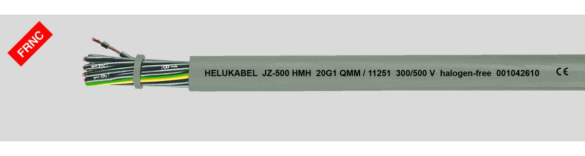 Helukabel Halogen-free Control Cables JZ-500 HMH 34G1 MM² (Ø 17,9MM)