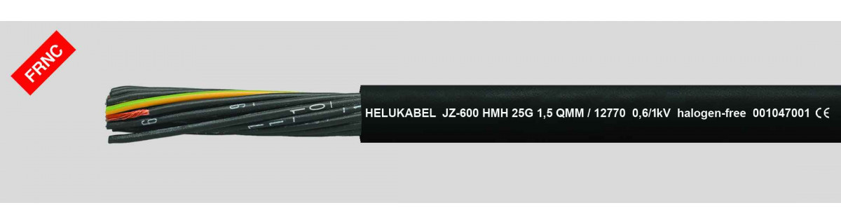 Helukabel Halogen-free Control Cables JZ-600 HMH 10G1,5MM² (Ø 15,2MM)