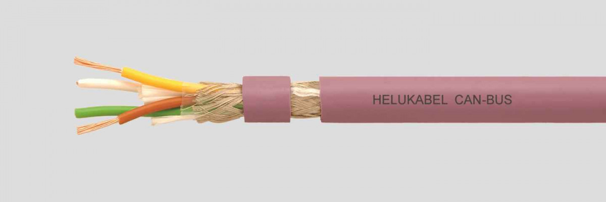 Helukabel Industrial Ethernet and Bus Cables Can Bus 2x2x0,5MM² / awg20/7 (Ø 9,6MM)