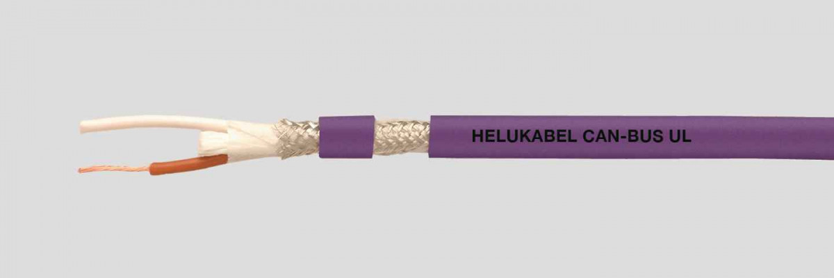 Helukabel Industrial Ethernet and Bus Cables Can Bus drag chain ul 1x2x0,34MM² / awg22/43 (Ø 6,9MM)