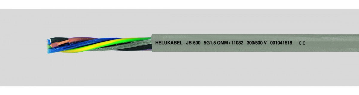 Helukabel PVC Control Cables JB-500 5G0,5 MM² (Ø 6,2MM)