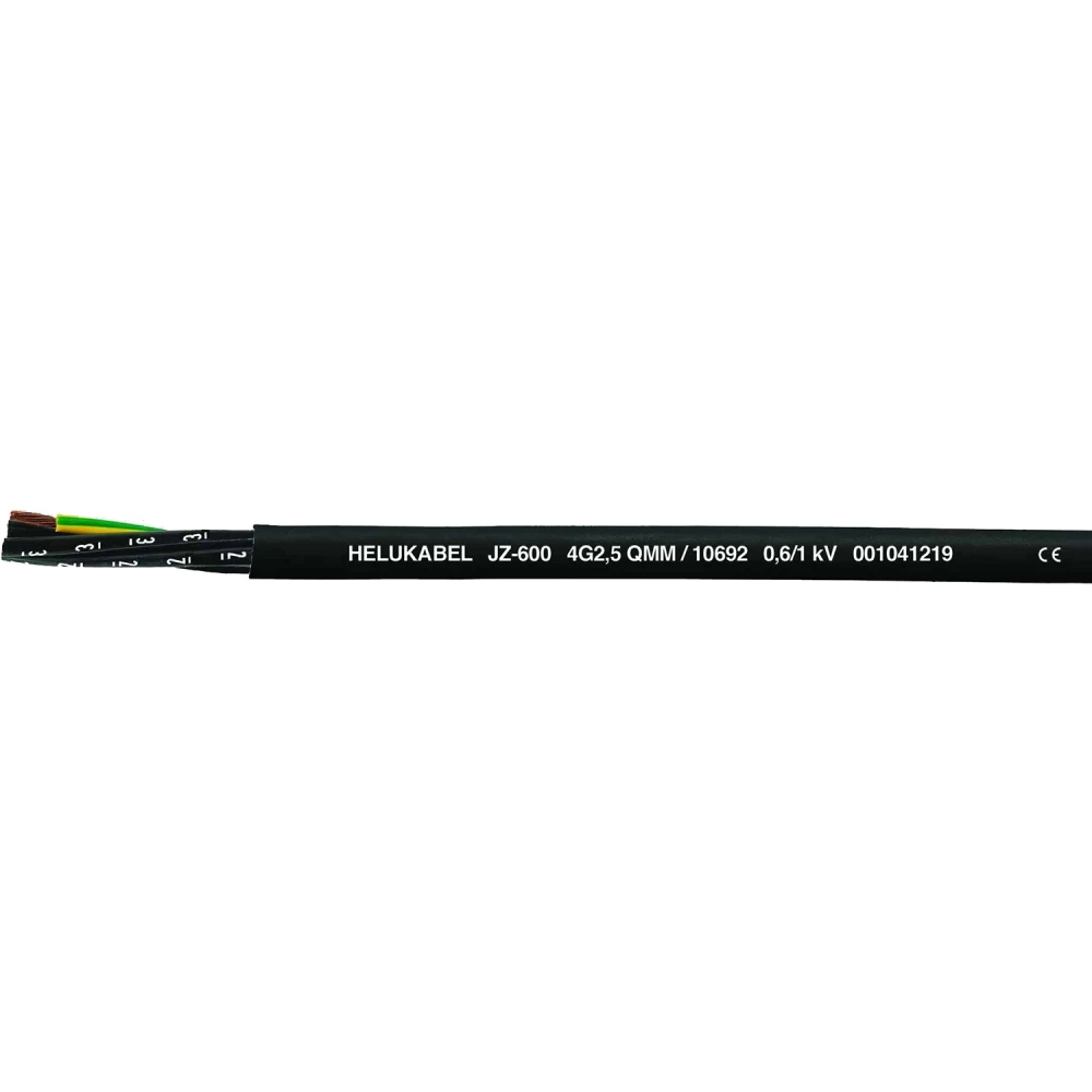 Helukabel JZ-600 25x1mm2 zwart