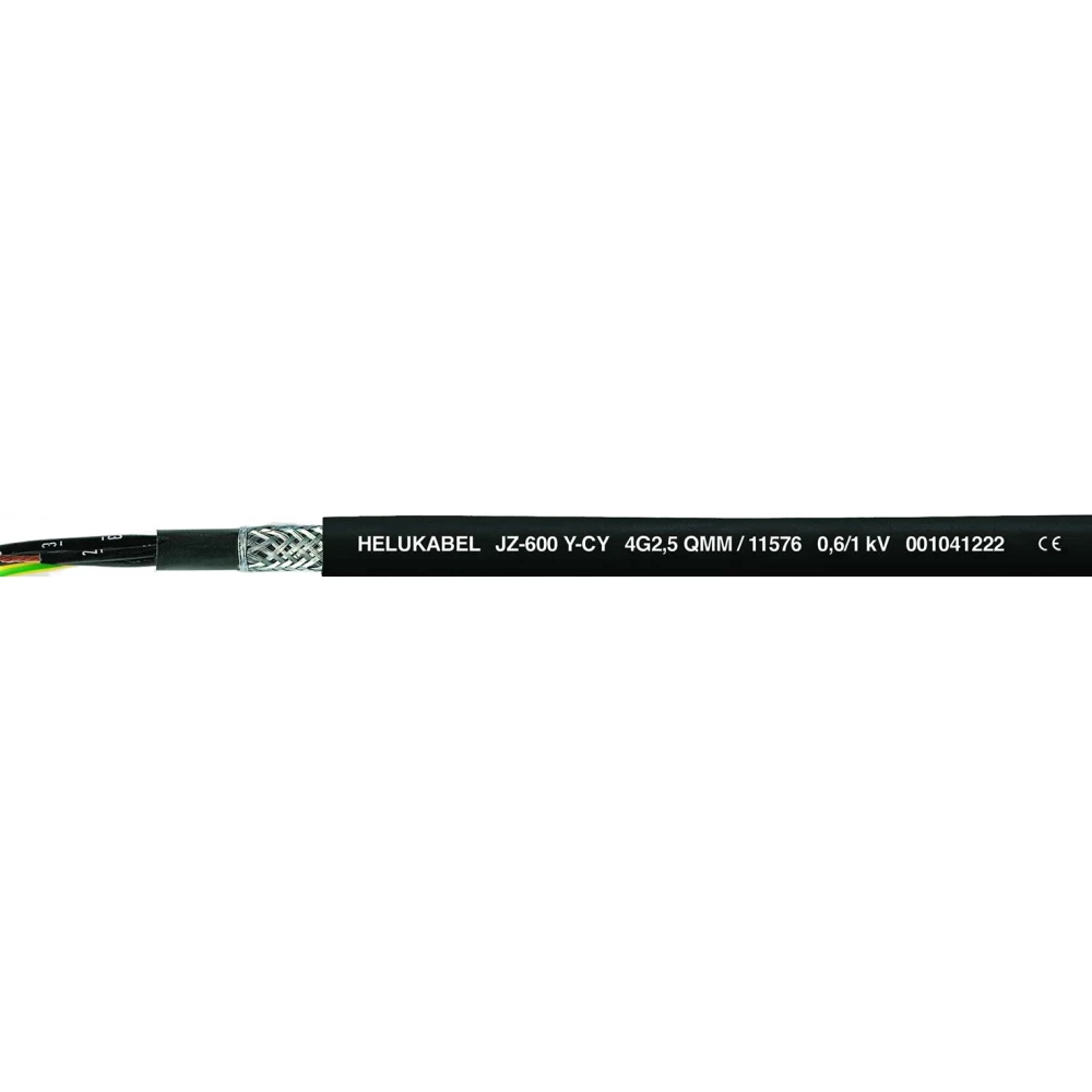 Helukabel JZ-600-Y-CY 3G1 MM² (Ø 9,8MM)