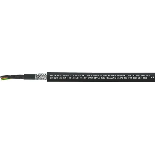 Helukabel JZ-604-FCY TC tray cable 3G2,5 MM² (100M ring)