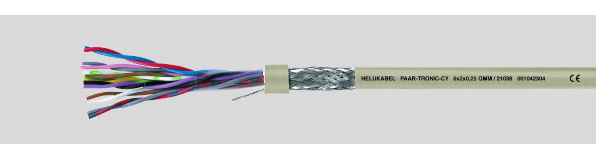 Helukabel Data and Computer Cables Paar-Tronic-CY 2x2x0,75 MM² (Ø 8,9MM)