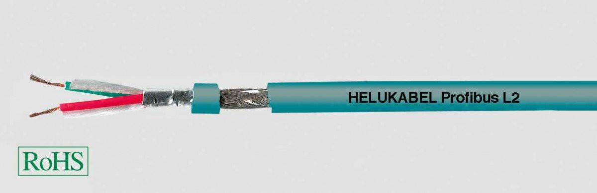 Helukabel Industrial Ethernet and Bus Cables Profibus L2 industrial 1x2x0,64MM / awg22/1 (Ø 8MM)