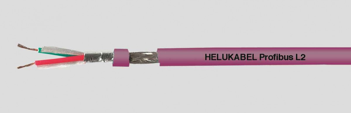 Helukabel Industrial Ethernet and Bus Cables Profibus L2 mobile use 1x2x0,64MM / awg24/7 (Ø 7,8MM)