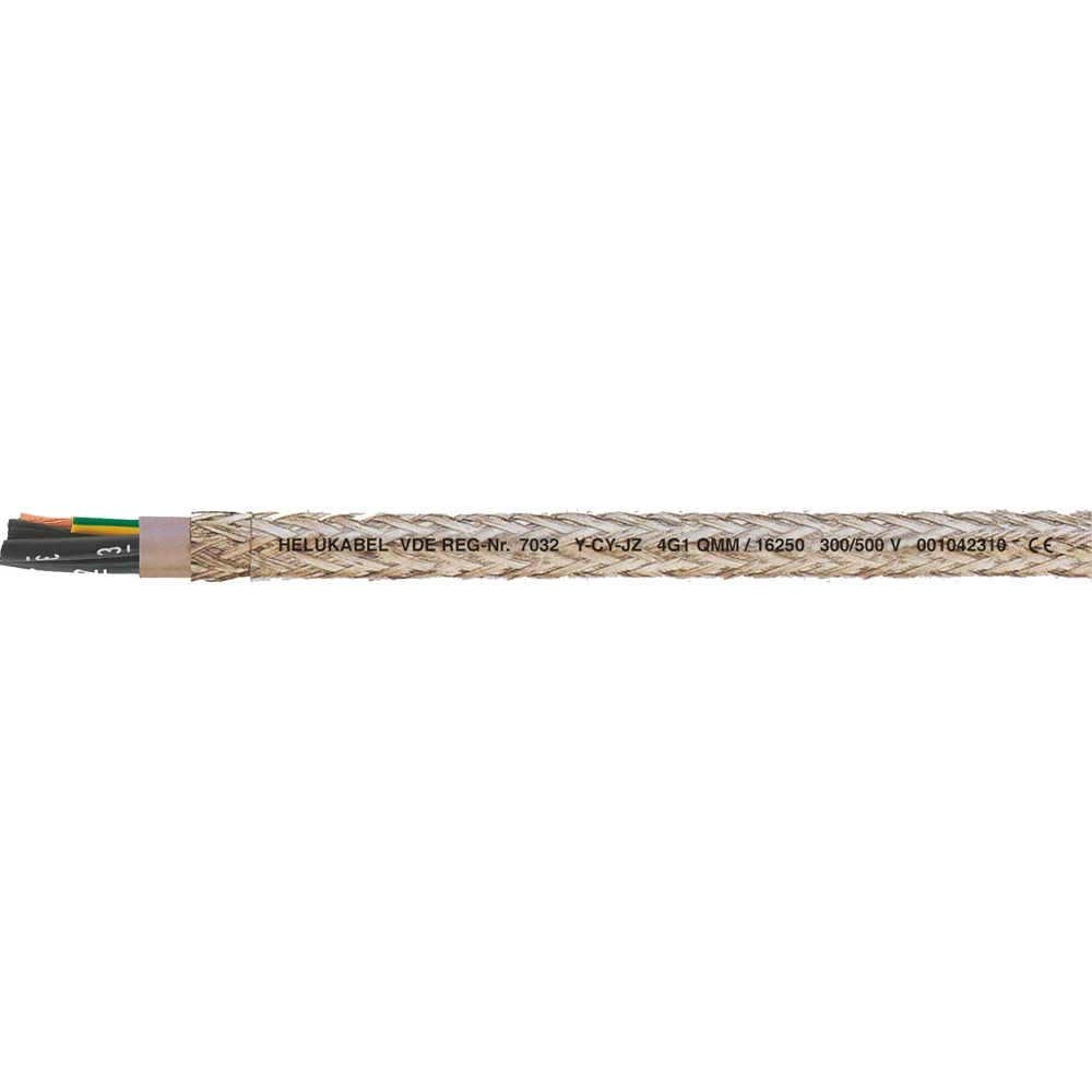 Helukabel PVC Control Cables Y-CY-oz 2x1 MM² (Ø 8MM)