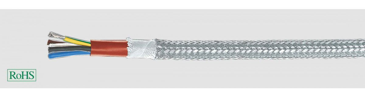 Helukabel Heat-resistant Cables Sihf/GL-P 2x2,5 MM² (Ø 9,9MM)