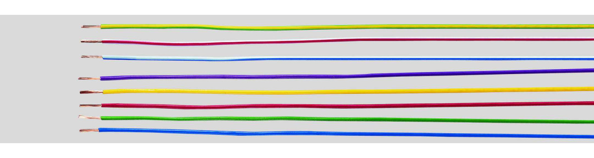 Helukabel Single Conductors H05 V-K spool 1x1 MM² GN/ye (Ø 2,5MM)