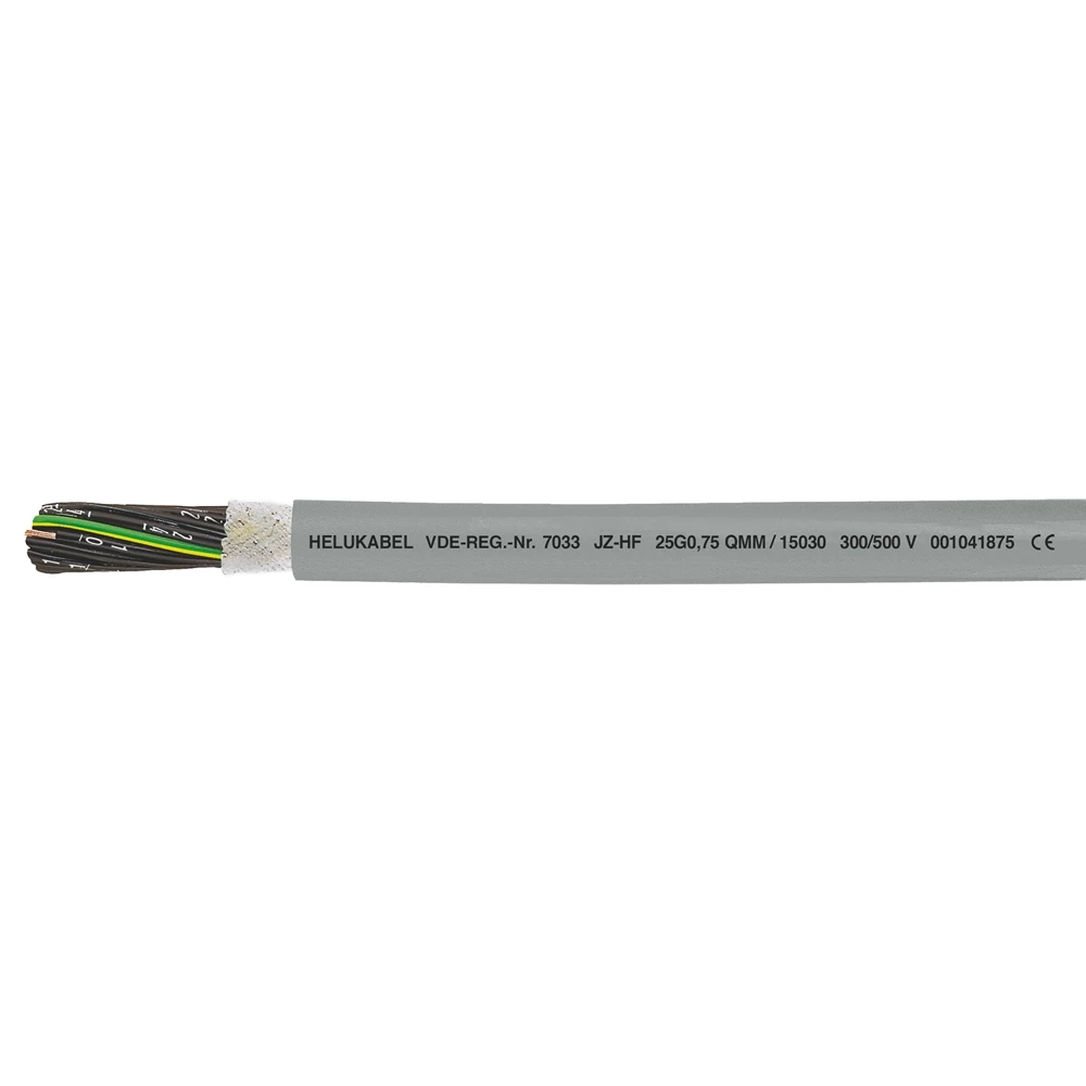 Helukabel Stuurstroomkabel 25x0.5mm&sup2; PVC 1M