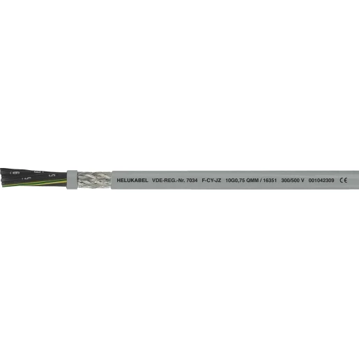 Helukabel Stuurstroomkabel 6G0.5MM² polyvinylchloride (PVC)