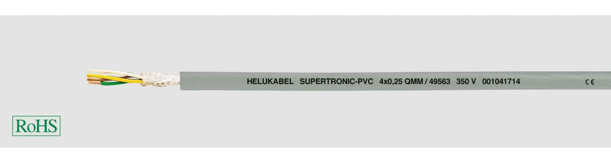 Helukabel Data Drag Chain cables Supertronic-PVC 3x0,25 MM² (Ø 4,4MM)