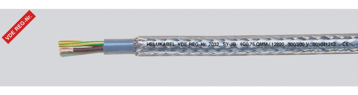 Helukabel PVC Control Cables SY-JB 5G4 MM² (Ø 17,2MM)