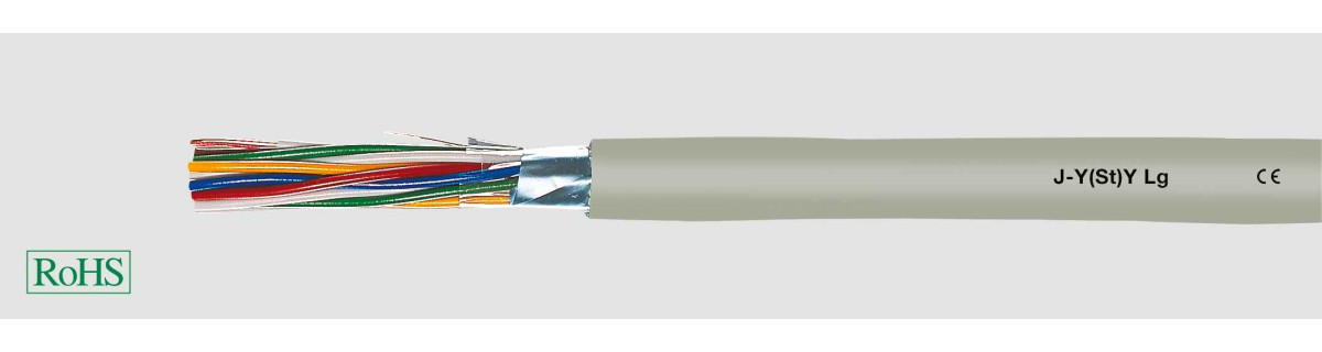Helukabel Telephone and Fire Warning Cables J-Y(ST)Y LG 3x2x0,8 MM (Ø 8,5MM)