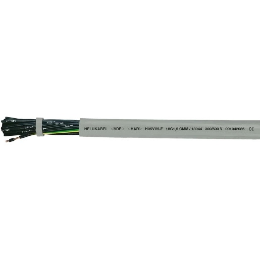 Helukabel Voedingskabel 3G0.75MM² polyvinylchloride (PVC)